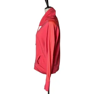 Under Armour Sweatshirt‎ Women Small Pink Loose Fit Mock Neck Pullover Athletic thumbnail 3