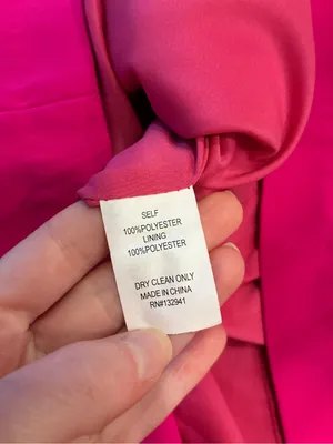 Amanda Uprichard Women’s Beeba Dress Hot Pink White Mini Open Back Size M thumbnail 4
