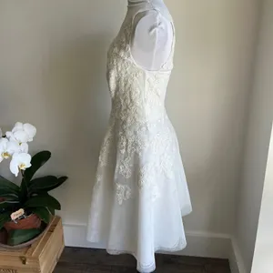 Decode 1.8 by David's Bridal Sweetheart Wedding Dress White Women's Size 2 thumbnail 5