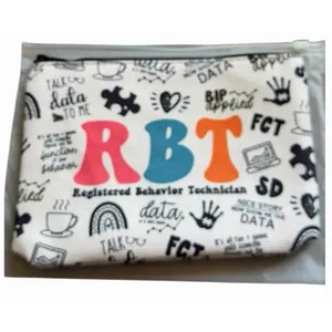 RBT Makeup Bag Bundle 4 Registered Behavior Technician Gift Pouches thumbnail 4