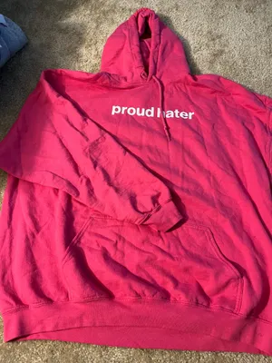 Gildan "Proud Hater" Hooded Sweatshirt thumbnail 1