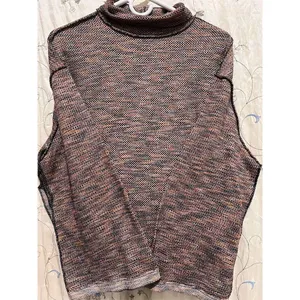 Free People Women's Multicolor Turtleneck Pullover Sweater Size S thumbnail 9