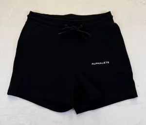 Alphalete Womens Black Athletic Gym Shorts AL21-1062‎ Size S NEW thumbnail 1