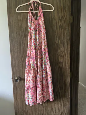 Angie floral dress thumbnail 3