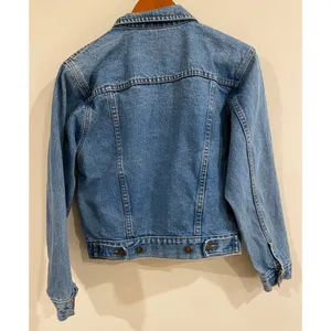 Vintage Jordache 100% Cotton Medium Wash Denim Jean Jacket Blue Women's Size 16 thumbnail 3