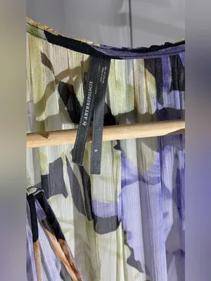 Anthropologie The Marais Printed Chiffon Maxi Dress with Flowing Floral Print thumbnail 10