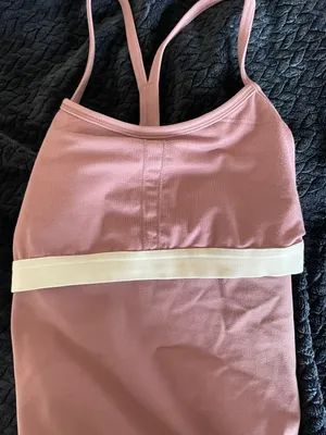 Lululemon Pink Tank W / Bra thumbnail 5