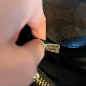Coach Margot Carryall Signature in Black and Brown Logo thumbnail 13