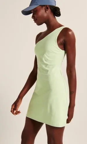 Abercrombie & Fitch One-Shoulder Traveler Mini Dress thumbnail 1
