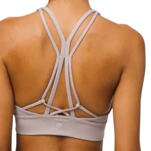 Lululemon Ride and Reflect Bra Dark Chrome Size 8 Sports Bra thumbnail 4