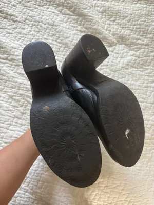 Cordani Leather Black Ankle Boots Size 7.5 thumbnail 3
