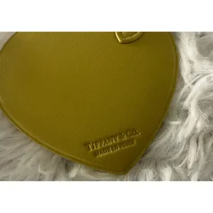 Tiffany & Co. New‎ Leather Heart Rtt Return to Tiffany Keychain Keyring thumbnail 5