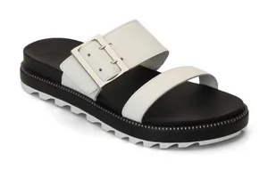 Sorel Roaming Buckle Slide Sandal White 8.5 thumbnail 1