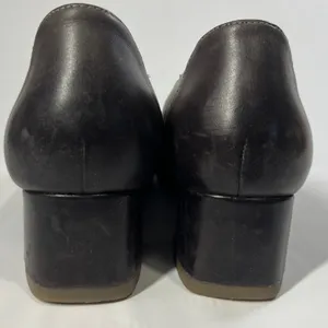 Dansko Preston Heeled Loafers Stone Nubuck‎ & Black Leather Comfort EU 37 US 7 thumbnail 9