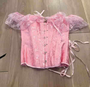 Princess Corset Top Halloween Pink Size XS thumbnail 1