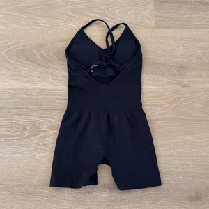 Alo Yoga Onsie Seamless Ribbed Size extimated XS Black thumbnail 2