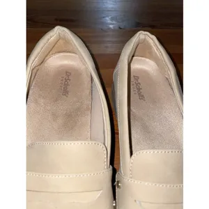 Dr Scholl's Hello Loafers Womens Size 8 Tan Faux Leather Slip On Penny Loafers thumbnail 5