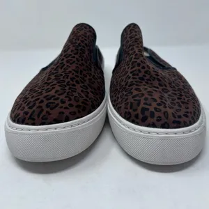 Time and Tru Women's Animal Print Twin‎ Gore Mules Faux Fur Insides Size 10 thumbnail 3