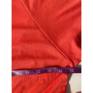 No Boundaries Reddish Pink Ribbed Summer Dress Size M thumbnail 7