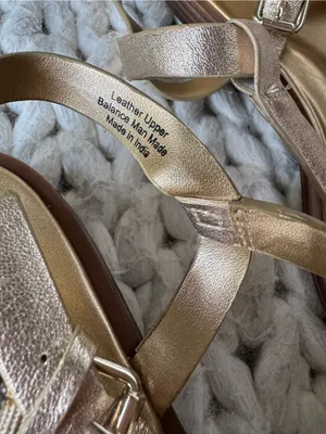 Naturalizer Gold Fifi Toe Loop Flat Sandal, size 7 thumbnail 10