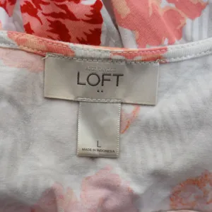 LOFT Women's L Floral Print Sleeveless Sundress thumbnail 7