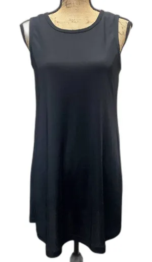 Sessa Black Swimsuit Cover Up Dress Semisheer Black Slinky Mesh Size‎ Small thumbnail 1
