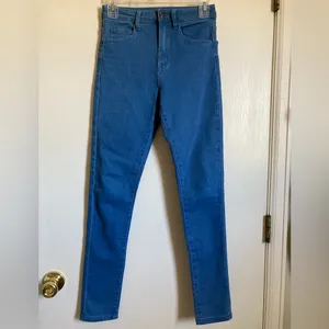 Forever 21 Blue High Rise Skinny Denim Jeans #Pk thumbnail 3