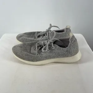 Allbirds Wool Runners Sneakers in Dapple Grey (Cream Sole)‎ Size 10 thumbnail 4