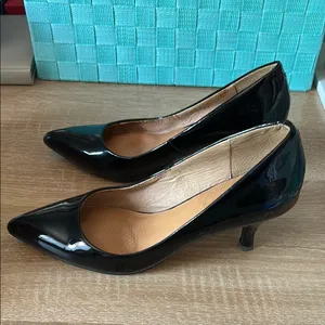 Corso Como Black Patent Leather Heels thumbnail 6