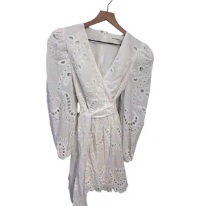 Avec Les Filles White Eyelet Jumpsuit size 10 New with tags thumbnail 6