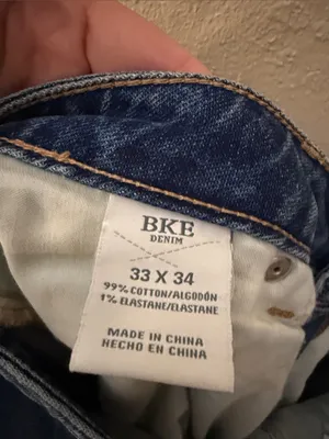 BKE Jeans Super Flare Billie Slim Fit High Rise Size 33X34 33 Long thumbnail 9