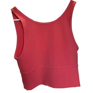 Lululemon Top Women’s Size 8 Pink Punch Power Pivot Tank Activewear Workout thumbnail 3