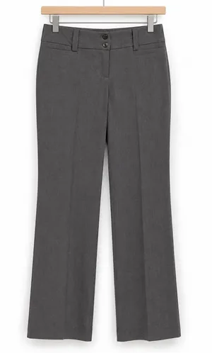 A. Byer Cambridge Gray Stretch Dress Pants Juniors Size 5 Straight Leg thumbnail 1