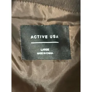 Active USA Brown Quilted Vest thumbnail 6