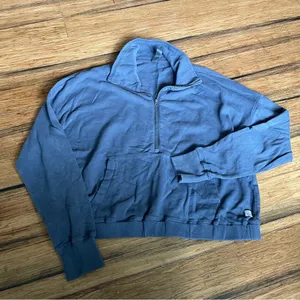 Vuori Sunny Side Half Zip Azure Pullover thumbnail 2
