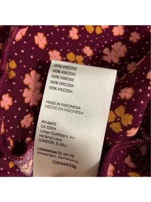 FREE PEOPLE IRL Floral Midi Skirt NWT, Size 10 thumbnail 8