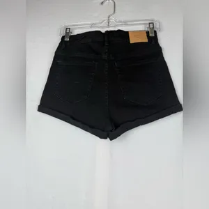 Zara‎ Black High Waist Women's Shorts thumbnail 3