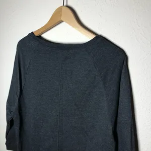 Victoria’s Secret Charcoal Gray Sequin Sweatshirt thumbnail 6