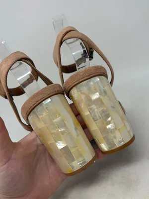 See by Chloe Suede Heels Size 39 or US 9 thumbnail 10