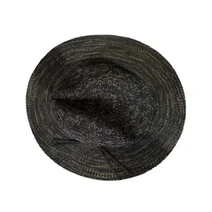 Free People Montana Woven Hat Heather‎ Black One Size thumbnail 6