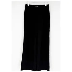 NWT RUMORED Wide Leg Dress Pants Women's Size‎ S Black Old Money Style thumbnail 2