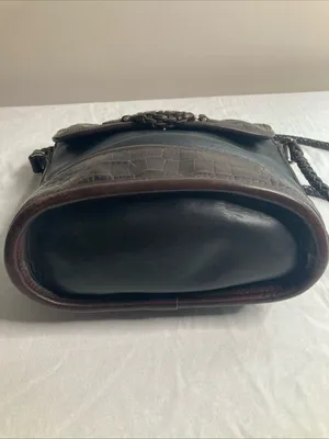 Brighton Cheryl Crossbody Bag Braided Leather Brown Silver Heart Fab thumbnail 13