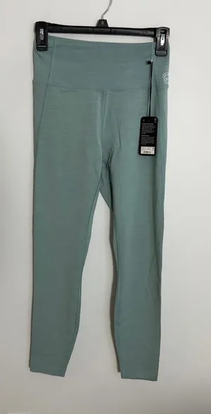 Allbirds Natural Flow Leggings Green Hush NWT size small $98 thumbnail 1