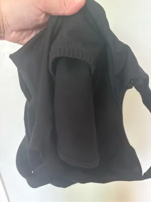 DSG women’s black tank top with built in bra thumbnail 6