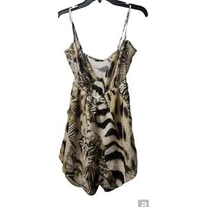 Bear‎ Dance Romper Animal Print Sleeveless Casual Jumpsuit thumbnail 2