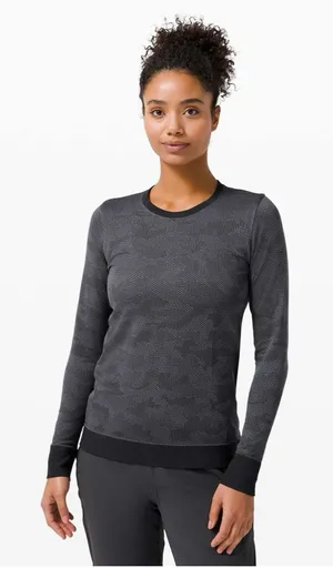 Lululemon Swiftly Breathe Long Sleeve Size 4 thumbnail 1