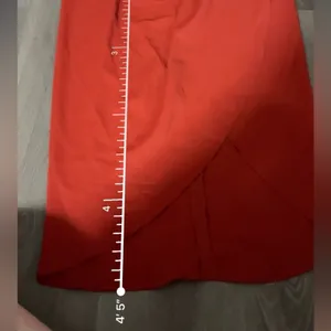 Lulus Reinette‎ Rust Red Sleeveless Pleated Overlapped Midi Dress Size S thumbnail 12