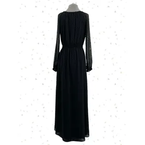 Altuzarra + Target Black Maxi Dress Gold Sequins Long Sleeves Cocktail Size 6 thumbnail 6