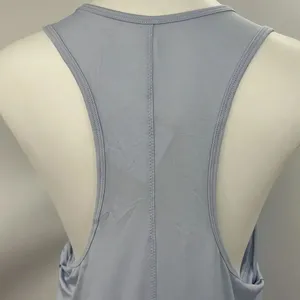 Fabletics Joyce side twist pastel blue open sides tank thumbnail 4