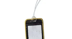 CU Boulder University Buffalos Luggage Tag Embroideted Black Yellow Logo Travel thumbnail 3